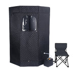 Pentagram Full Body Sauna Machine Bracket Portable Steam Engine Bath Tank Foldable