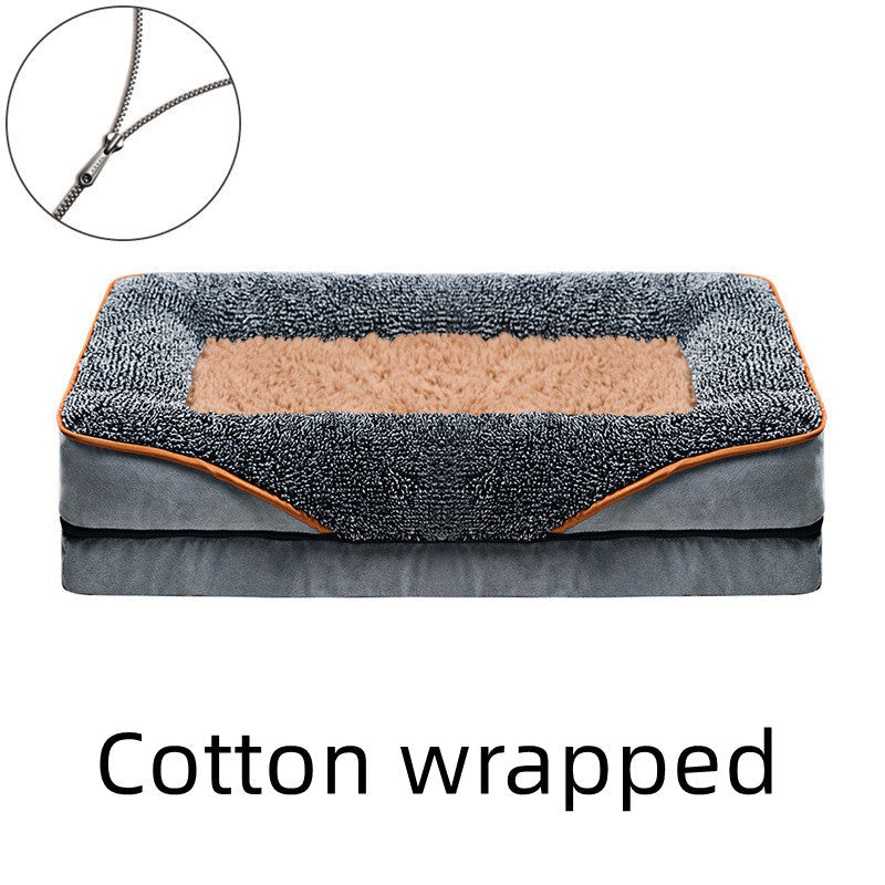 Pet Supplies Square Sofa Bed Dog Kennel Cat Litter Pet Pad Pi-Mart