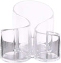Transparent Acrylic Makeup Brush And Eyebrow Pencil Bucket Pi-Mart