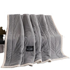 Thick Warm Winter Bed Blankets Wool Blanket Bedspread Pi-Mart