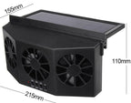 Solar-Powered Car Exhaust Fan - SJB-DIAMOND ELITES