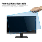 Hanging Blue Light Blocking Screen Protector High-transmittance Anti-UV Eye Protection Film for 23-24'' Desktop Monitor - SJB-DIAMOND ELITES