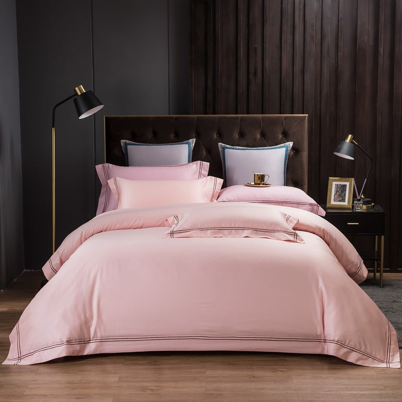 Four-piece Cotton Bed Linen And Duvet Cover Pi-Mart