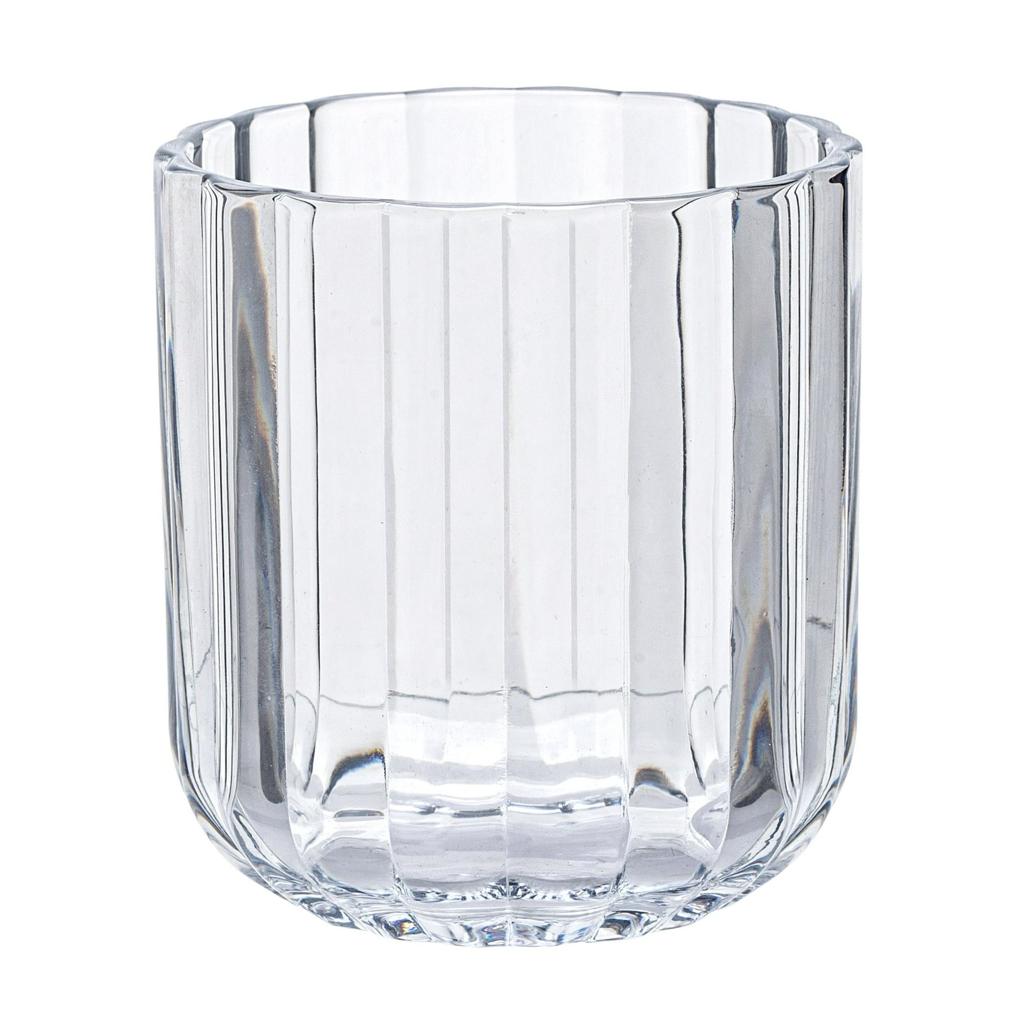 Better Homes & Gardens 12 Ounce Clear Fluted Tumbler Glass EasyOptionXY LLC