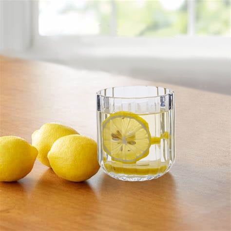 Better Homes & Gardens 12 Ounce Clear Fluted Tumbler Glass EasyOptionXY LLC