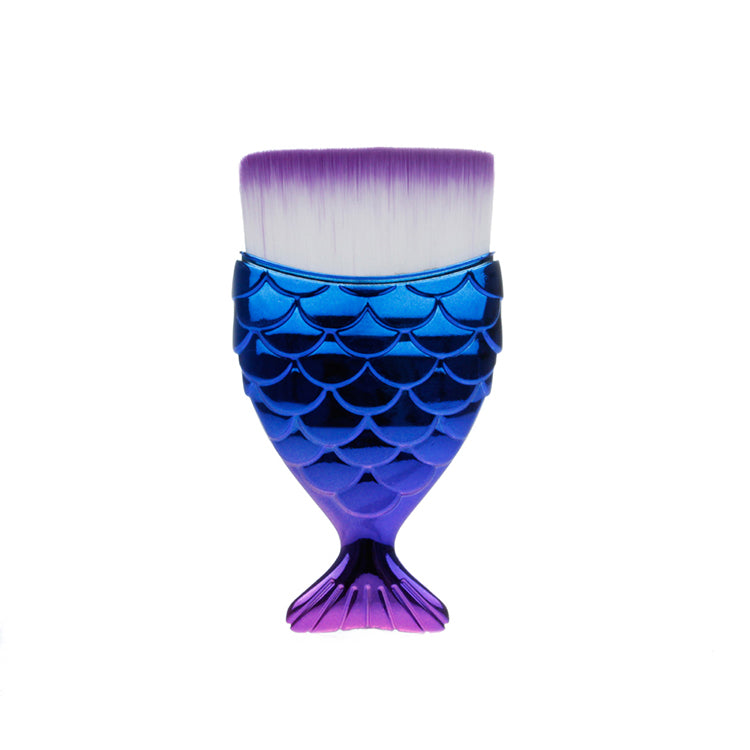 Fishtail makeup brush single Pi-Mart