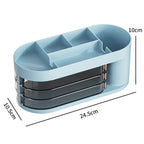 Multifunctional Rotating Desktop Storage Box Pi-Mart