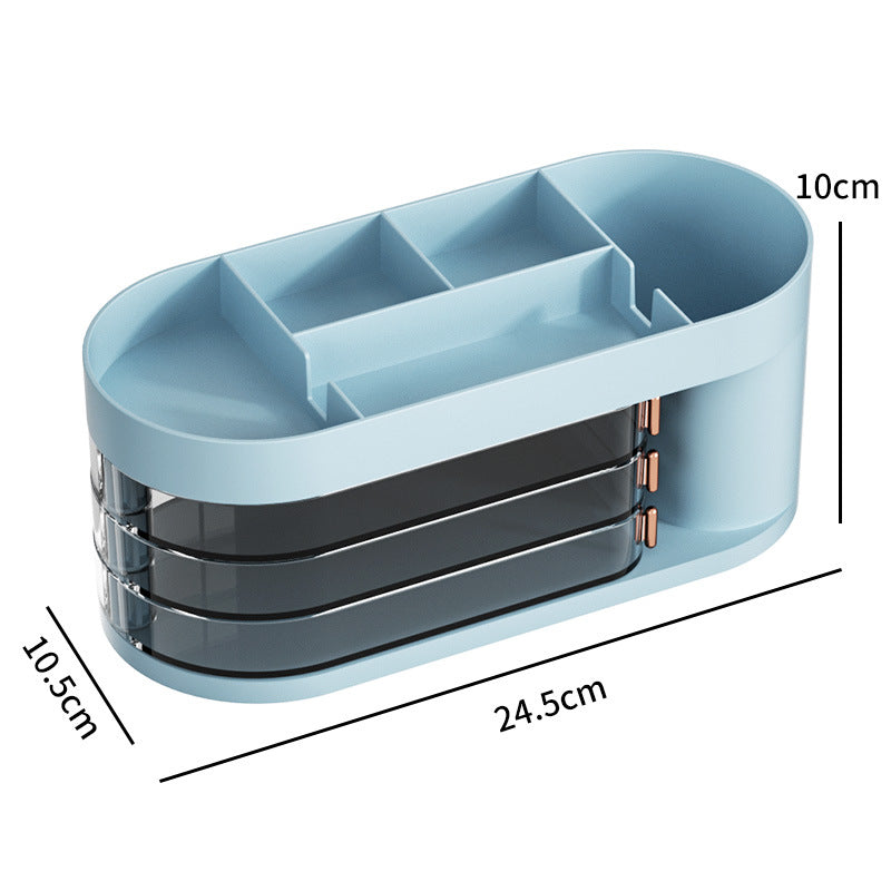 Multifunctional Rotating Desktop Storage Box Pi-Mart
