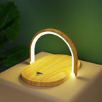 3 In 1 Foldable Wireless Charger Night Light Wireless Charging Station Stonego LED Reading Table Lamp 15W Fast Charging Light Pi-Mart