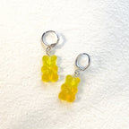 Cute Acrylic Gummy Bear Dangle Earrings Pi-Mart