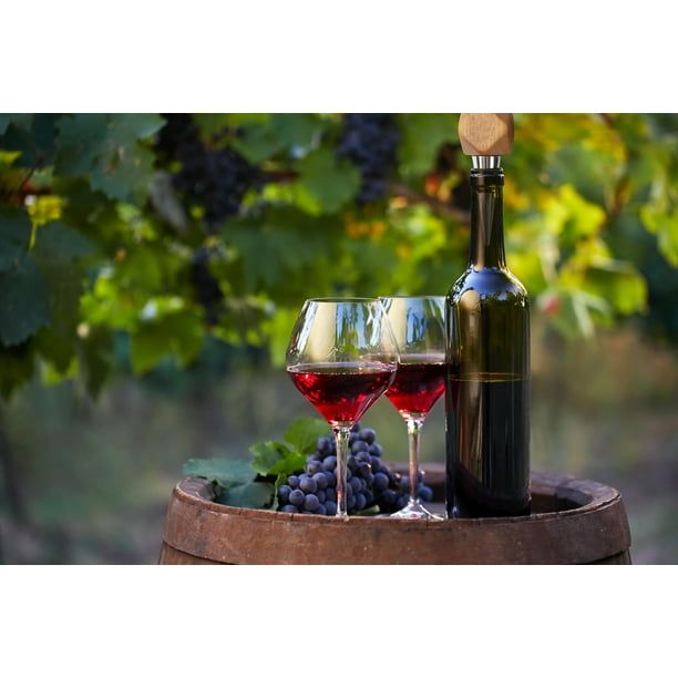 Better Homes & Gardens Elegant Wine Bottle Stopper Aluminum and Wood, Brown and Silver 3.93" EasyOptionXY LLC