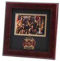 Firefighter Medallion Landscape Picture Frame The Military Gift Store