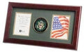 U.S. Army Medallion Double Picture Frame The Military Gift Store