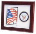 U.S. Navy Medallion Portrait Picture Frame The Military Gift Store