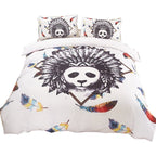 Three-piece digital printing duvet cover Pi-Mart