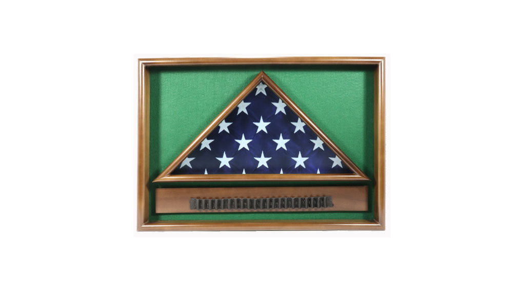 Police/Fire Retirement shadow box The Military Gift Store