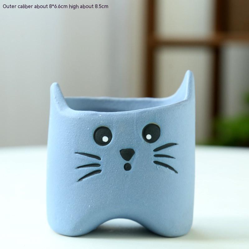 Creative Cute Kitty Succulent Flower Pot