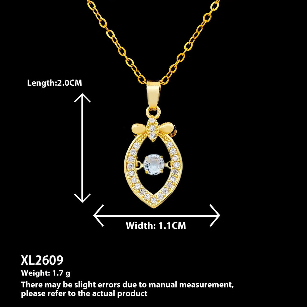 European And American Moon Necklace Niche Non-fading High-grade Accessories