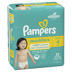 Pampers Swaddlers Diapers Size 4, 22 Count