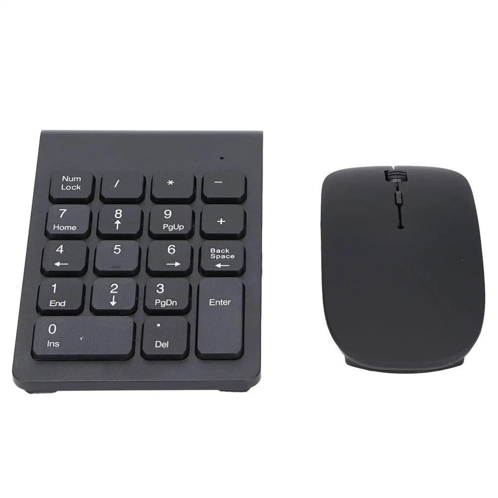 Number Pad Plug and Play 2.4GHz Wireless Technology 1200 DPI Sensitive Durable Number Pad Mouse Combo for Home Office - SJB-DIAMOND ELITES