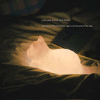 Wife Girl Cat Vinyl Small Night Lamp Christmas Pi-Mart