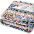 1pc Personalized "To My Daughter" Blanket - Soft, Cozy, and Warm Throw for Sofa, Office, Bed, and Travel - Unique Birthday Gift for Daughters Lootquake LLC
