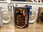 3D Bookshelf Mug Creative Ceramic Water Cup With Handle A Library Shelf Space Book Lovers Coffee Mug Birthday Christmas Gift Pi-Mart
