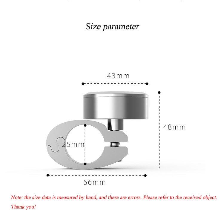 7/8" Universal Motorcycle Handlebar Watch Bike Hand Grip Bar Mount Dial Clock Motorcycle Handlebar Watch  Mount Clock Glow Mount Clock Dial Watch Fit  Waterproof For Scooter Bicycle Motor ATV Stevvex