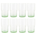 Better Homes & Gardens Clear Green Glass, Glassware, 8 Pack, 15 oz EasyOptionXY LLC