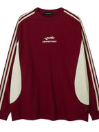 Men's Striped Long Sleeve Sweatshirt