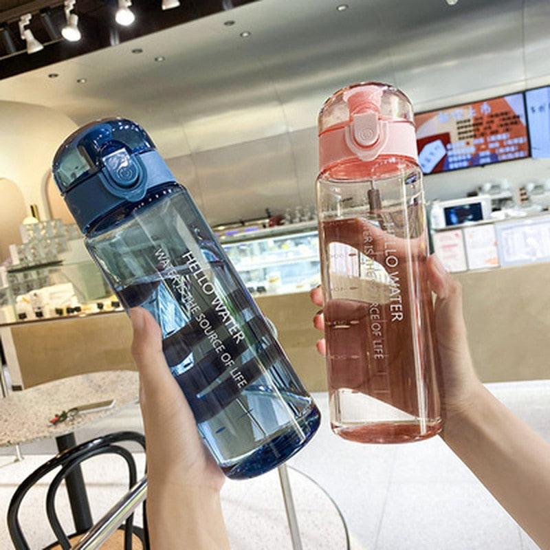 780ml Bottle For Drink Plastic Leak Proof Sports Bottles Shaker Water Bottle Drinkware BPA Free Sports Water Bottle Outdoor Water Bottle with Straw Plastic Portable Water Bottle Camping Bike Bottle Kitchen Tools Drink Water Stevvex