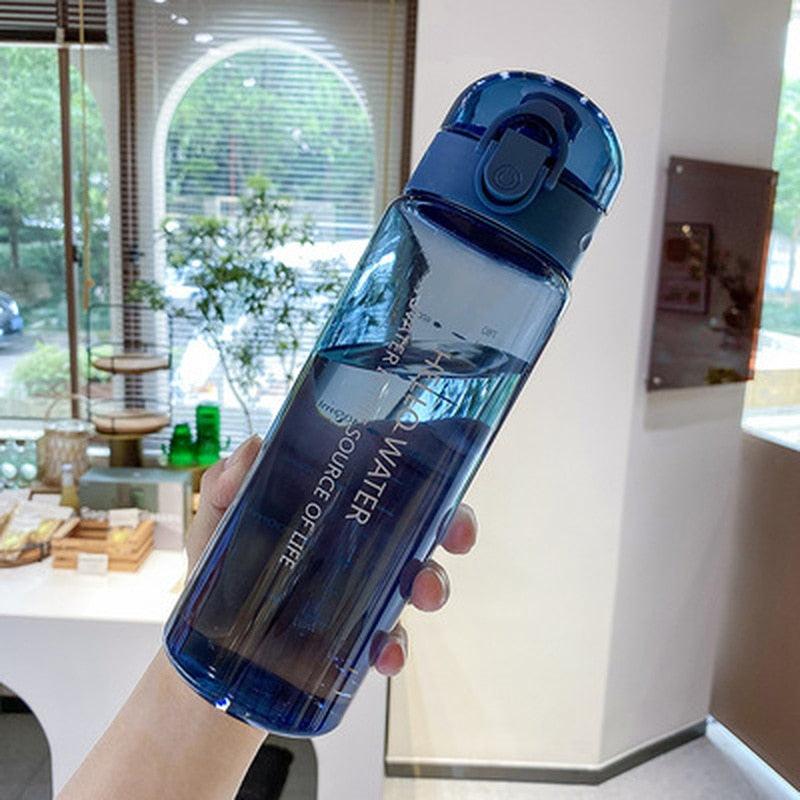 780ml Bottle For Drink Plastic Leak Proof Sports Bottles Shaker Water Bottle Drinkware BPA Free Sports Water Bottle Outdoor Water Bottle with Straw Plastic Portable Water Bottle Camping Bike Bottle Kitchen Tools Drink Water Stevvex