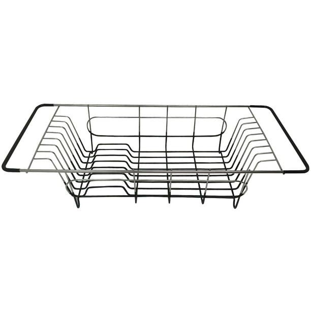 Better Houseware 1484.8 Stainless Steel Over-the-Sink Dish Drainer