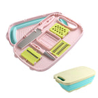 Kitchen Multifunctional Cutting Board Collapsible Cutting Board Cutting Tool Vegetable Cutting Board Set Pi-Mart