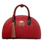 Fashion bag autumn and winter new women''s bag popular national style women''s shoulder bag versatile messenger bag soft handle handbag Pi-Mart