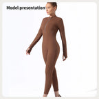 Women's Fashion Simple Solid Color Bodysuit - SJB-DIAMOND ELITES