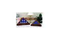 American Made Flag And Pedestal Display case for 5ft x 8 ft American flag The Military Gift Store