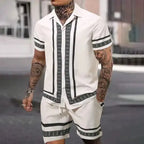 Fashion 3D Digital Printing Hawaiian Vacation Shirt Shorts