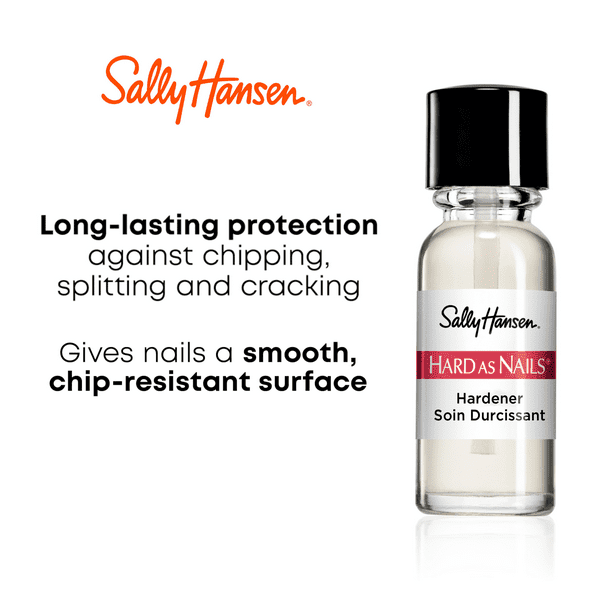 Sally Hansen Hard as Nails Strength Treatment - 45077 Clear Transparent 0.45 oz Nail Treatment EasyOptionXY LLC