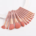 Set Of 12 Portable Makeup Brushes Pi-Mart
