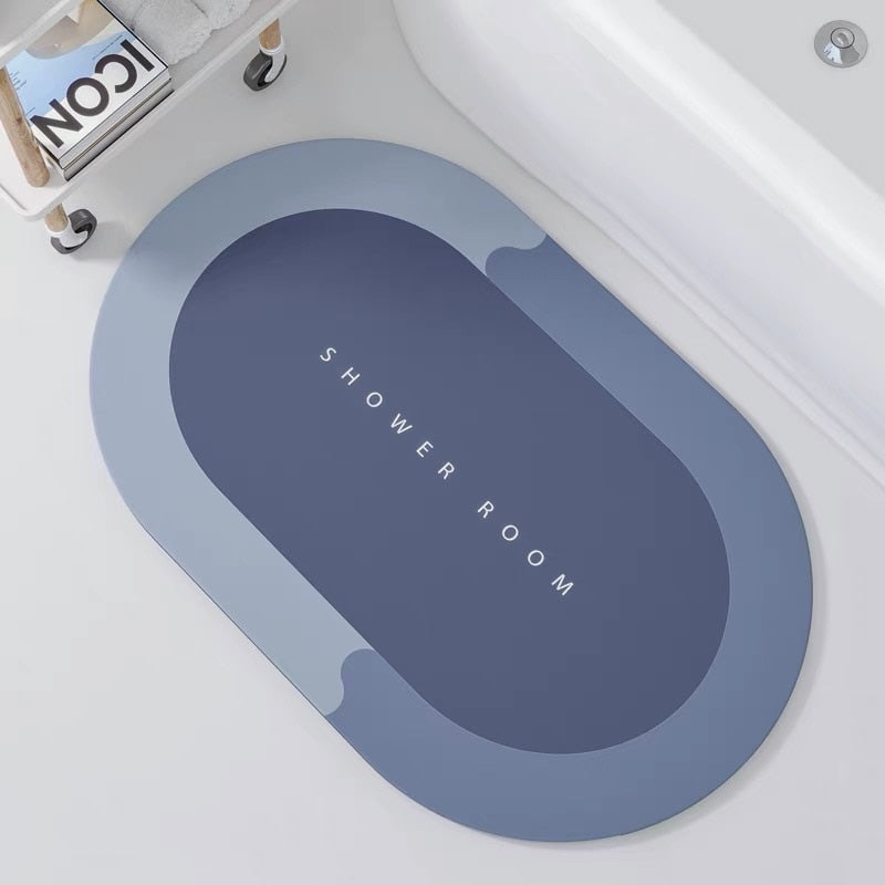 Quick Drying Absorbent Bathroom Mat Pi-Mart