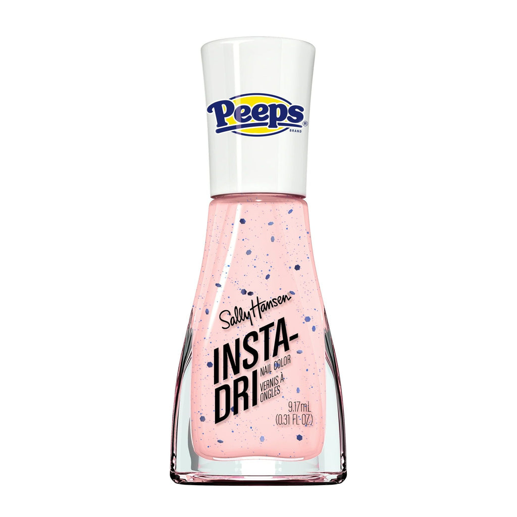 Sally Hansen Insta-Dri Nail Polish, 721 Peeps? Cotton Candy, Sugary Texture, 0.31 fl oz
