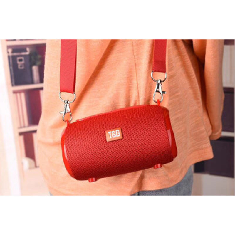 Bluetooth speaker portable card cloth outdoor strap Pi-Mart