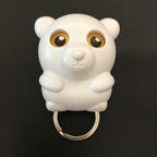 Night Owl Magnetic Wall Key Holder Wall Magnets Keep Keychains Hooks Pi-Mart