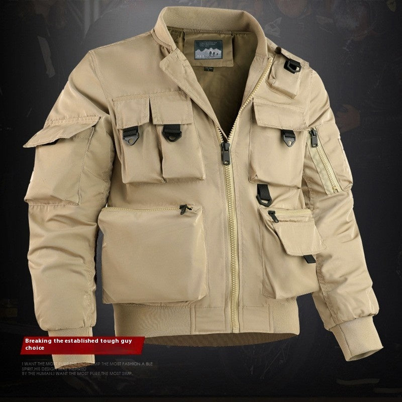 Bomber Jacket Men's Baseball Uniforms Pi-Mart