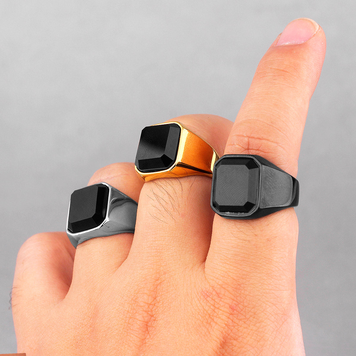 Stainless Steel Ring - SJB-DIAMOND ELITES