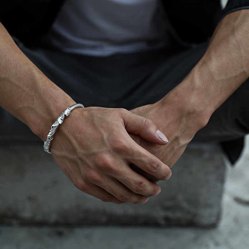 Lotus Open Bracelet Pi-Mart