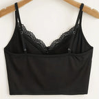 Ladies' Solid Color Hot And Sexy Lace Camisole, European And American Spicy Style Camisole Vest - SJB-DIAMOND ELITES