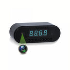 WiFi Camera Indoor Home Security Cam Clock, 2.4ghz Wireless Remote Live View 1080P Video Camera, Night Vision, Motion Detection, Loop Recording, Wireless Surveillance Camera For Home, Office, Warehouse, Home Cam With Lithium Lootquake LLC