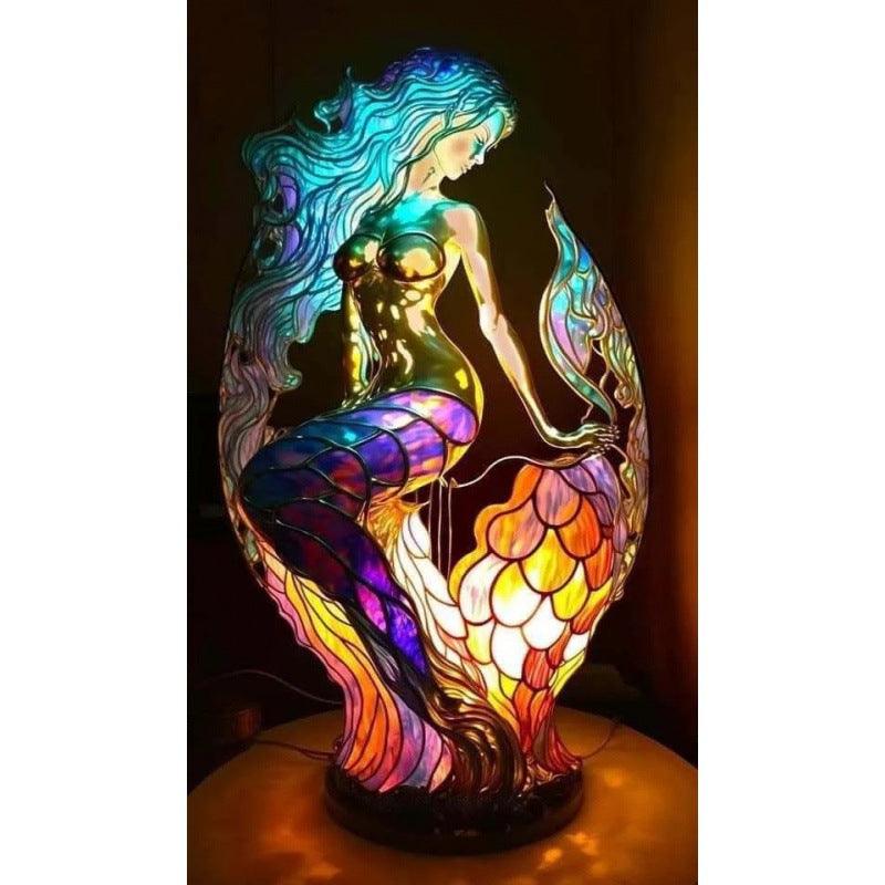 Magic Strange Animal Image Sculpture Colorful Light Ornaments Pi-Mart